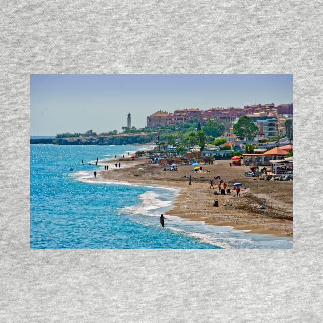 Penoncillo Beach Torrox Costa Spain by AndyEvansPhotos